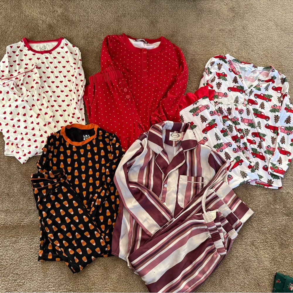 Multi brand pajama set - girls size 7/8